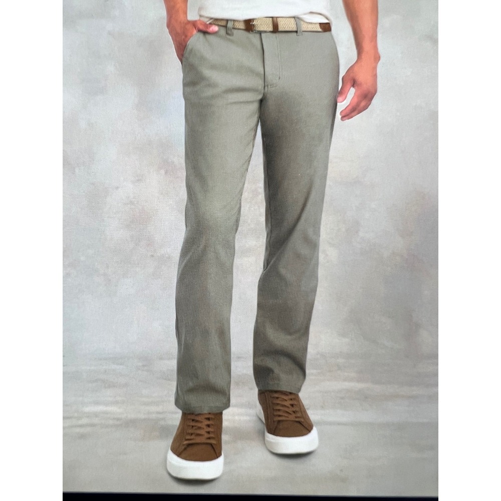 WEATHERPROOF VINTAGE Tech Pant Mens 32x30 Tan Straight Fit Active Stretch New
